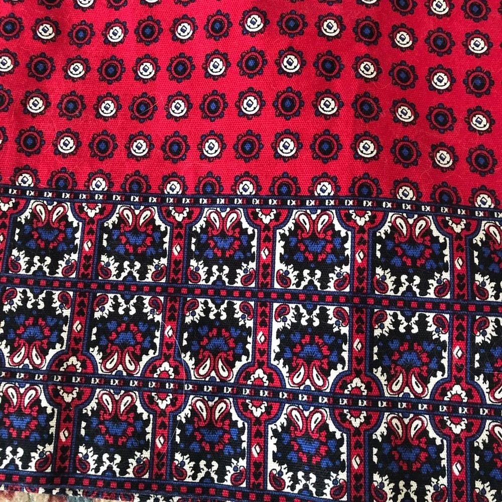 Talbots Red White and Blue Skirt Size 10 - Picture 2 of 6